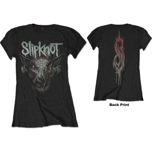 Image of Slipknot - Infected Goat Womens Medium T-Shirt - Black