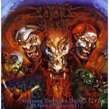 Image of Satans Host - Burning the Born Again...(a New Philosophy) CD