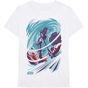Image of Star Wars - AT-AT Archetype Mens Medium T-Shirt - White