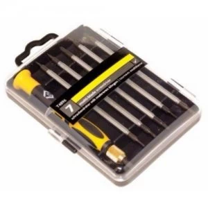 Image of C.K Tools Precision Slotted Phillips Torx Industrial Screwdriver Kit Set