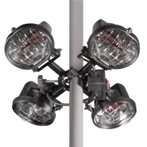 Image of Dellonda 1800W Folding Parasol/Gazebo Infrared Heater