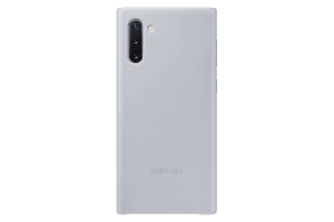 Image of Samsung Galaxy Note10 Leather Cover Grey (EF-VN970LJEGWW)