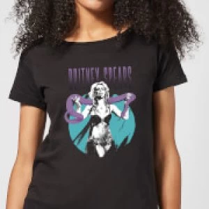 Image of Britney Spears Slave Womens T-Shirt - Black