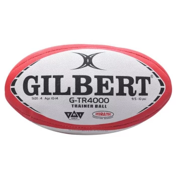 Image of Gilbert GTR4000 Rugby Training Ball - White