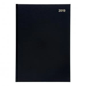 Image of Office A4 2019 Diary 2 Days to Page Casebound and Sewn Vinyl Coated