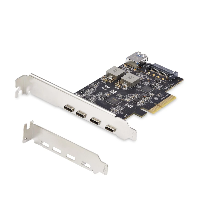 Image of StarTech.com 5-Port USB PCIe Card, 10Gbps PS4C3IA3-USB-C-CARD
