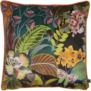 Image of Prestigious Textiles Hidden Paradise Polyester Filled Cushion Polyester Calypso
