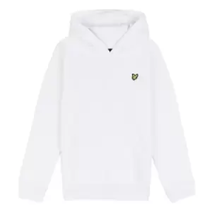 Image of Lyle and Scott Fleece Hoodie - White