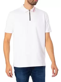 Image of Dolm Zip Polo Shirt