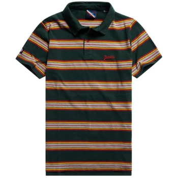 Image of Superdry Acdmy Stripe S14 - Grn Multi 6BN