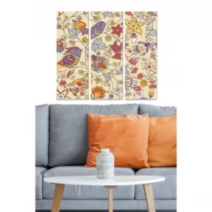 Image of MDF42317167 Multicolor Decorative MDF Painting (3 Pieces)