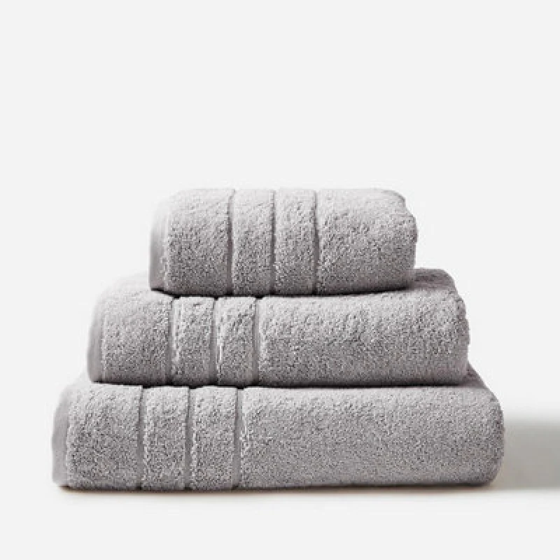 Image of Allure Bath Fashions Hotel Luxury Heavweight Bath Towel Grey