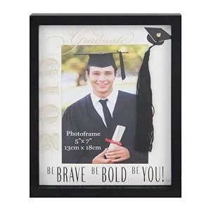 Image of 5" x 7" - Celebrations Graduation Frame - Brave, Bold, You