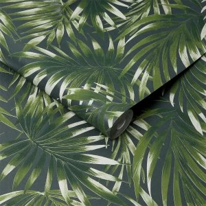 Image of Graham & Brown Superfresco Easy Elegant Leaves Wallpaper
