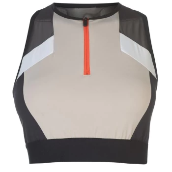 Image of Reebok Colour Block Crop Top Ladies - Multi