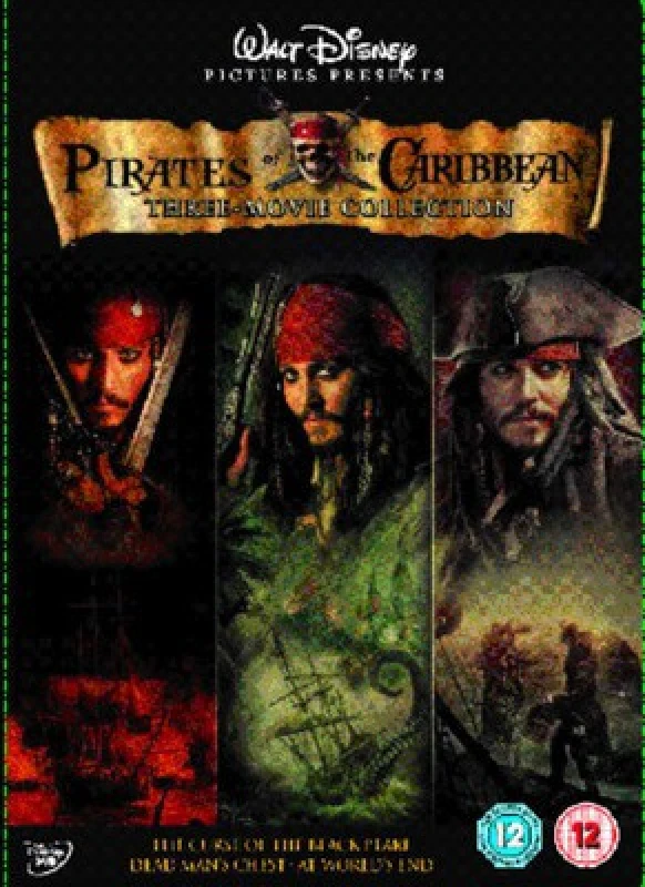 Image of Pirates of the Caribbean Trilogy - DVD - Used