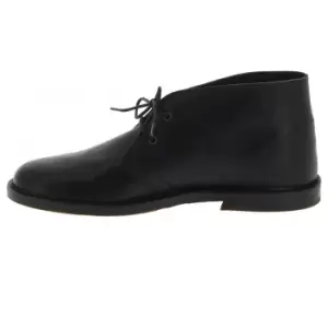 Image of Roamers Adults Unisex Unlined Distressed Leather Desert Boots (12 UK) (Brown)