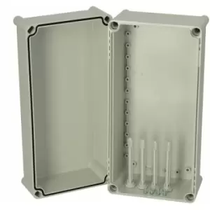 Image of 5330371 pc 38x19x18cm g Enclosure, pc Opaque cover - Fibox