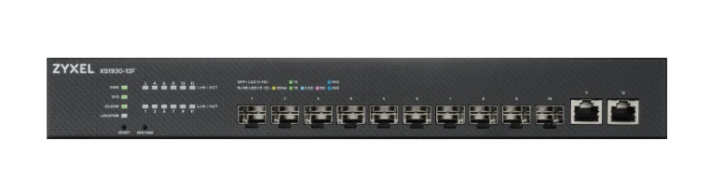 Image of Zyxel XS1930-12F-ZZ0101F 8-port SFP+ Multi-Gigabit Smart Managed Switch XS1930-12F-ZZ0101F