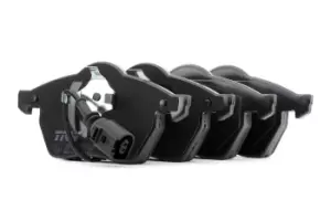 Image of TRW Brake pad set VW,AUDI,SKODA GDB1403 1J0615105AE,1J0615106AD,1J0698151M 8N0698151A,8N0698151C,8N0698151E,1J0615105AE,1J0615106AD,1J0698151M