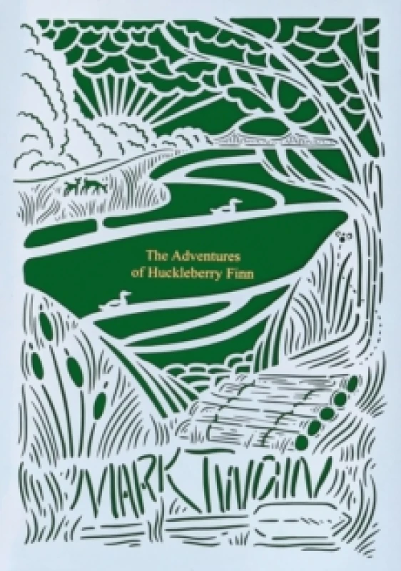 Image of The Adventures of Huckleberry Finn. Hardback. By Mark Twain Books