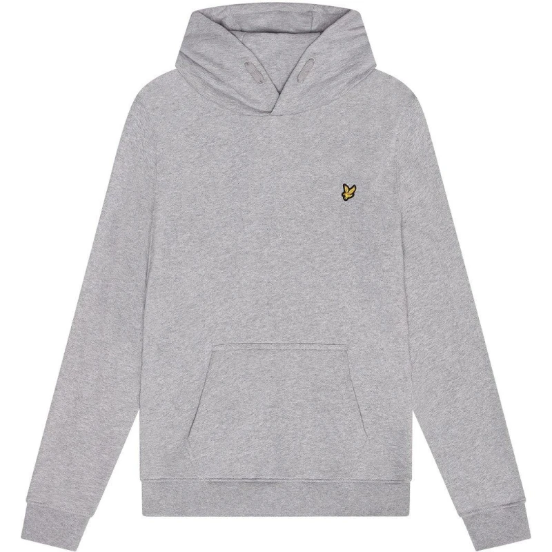 Image of Lyle and Scott Classic Hoodie Juniors - Grey Grey 8 - 9 Years