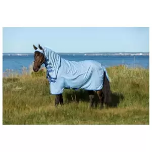 Image of Amigo Ripstop Pony Hoodie - Blue