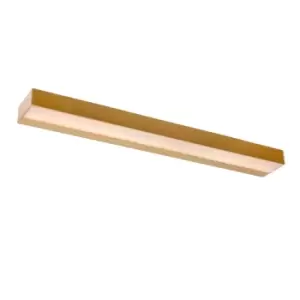 Image of Alexa Modern Wall Light Bathroom - LED - 1x8W 3000K - IP44 - Matt Gold, Brass