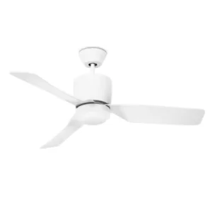 Image of Vera Ceiling Fan White with LED Light 15W 3000K