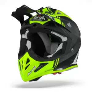 Image of Airoh Aviator ACE Kybon Yellow Matt L