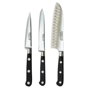 Image of Richardson Sabatier Trompette 3 Piece Knife Set