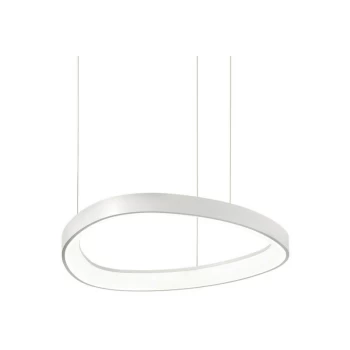 Image of Ideal Lux Lighting - Ideal Lux LED Decorative Integrated Pendant Light White, 3000K