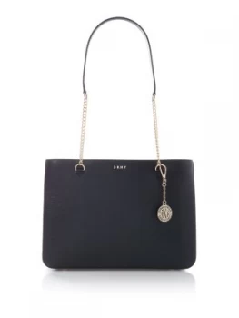 Image of DKNY Sutton Chain Shopper Black