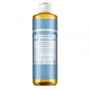 Image of Dr. Bronner's Baby-Mild Unscented Pure-Castile Liquid Soap 475ml