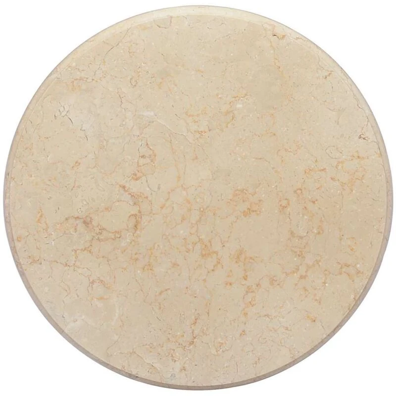 Image of VIDAXL Table Top Cream Ø50x2.5cm Marble vidaXL 8720286301036