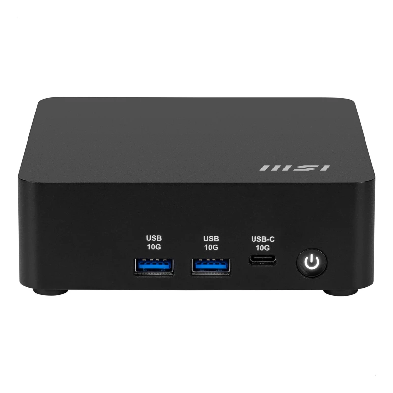 Image of MSI Cubi NUC AI 1UMG Intel Core Ultra 7 155H, Barebone, NUC, SFF, Mini Computer, HTPC, (NO RAM, NO Storage, NO OS), Intel Graphics/DDR5/Dual Thund