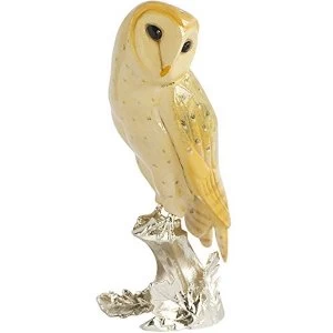 Image of Arora Natures Realm Barn Owl Bird Figurine, Multicolour, One Size