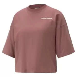 Image of Puma Sportstyle Puma SPS Graphic T-Shirt Womens - Red