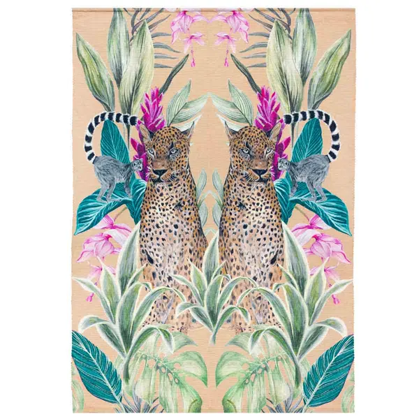 Image of Wylder Kali Leopards Outdoor/Indoor Washable Rug 5025532794161