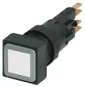 Image of Eaton, RMQ16 Illuminated White Square, 16mm Momentary Push In