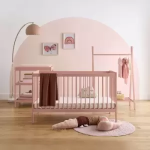 Image of CuddleCo Nola 3 Piece Nursery Furniture Set Blush (Pink)