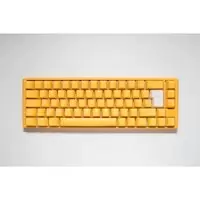Image of Ducky One3 Yellow SF USB Mechanical RGB Gaming Keyboard UK Layout Cherry Silent Red