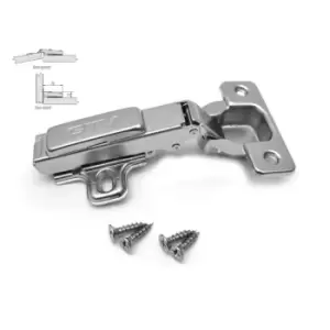 Image of GTV 35mm Kitchen Cupboard Wardrobe Door Hinges without Spring Full Overlay for P