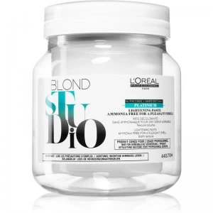 Image of LOreal Professionnel Blond Studio Platinium Lightening Cream Ammonia - Free 500ml
