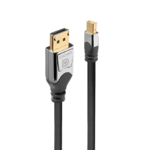 Image of Lindy 2m CROMO Mini DisplayPort to DP Cable