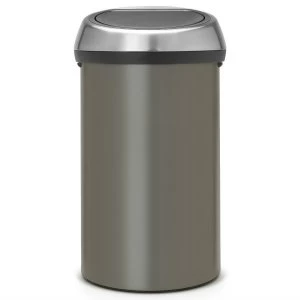 Image of Brabantia 60L Touch Bin - Platinum