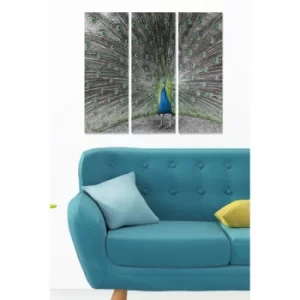 Image of MDF3894715 Multicolor Decorative MDF Painting (3 Pieces)