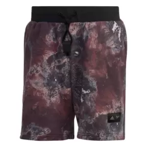 Image of adidas Parley Shorts (Gender Neutral) Unisex - Medium Dark Khaki / Shadow Oli