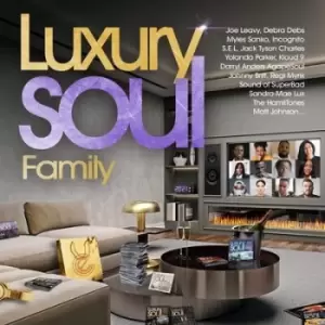 Image of Luxury Soul Family by Various Artists CD Album