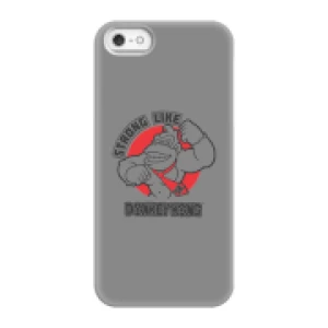 Image of Nintendo Donkey Kong Strong Like Donkey Kong Phone Case - iPhone 5/5s - Snap Case - Gloss